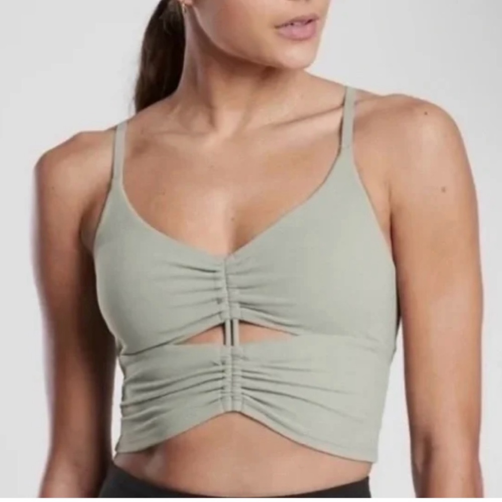 Athleta longline bra Small D-DD